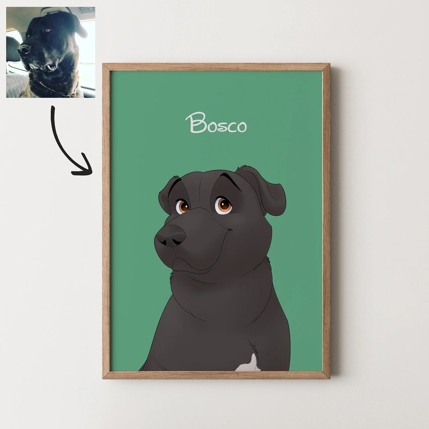 Disney Pet Portrait