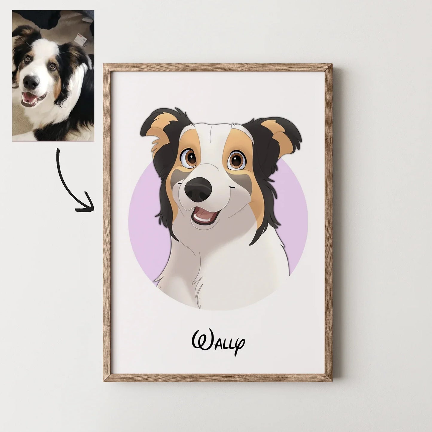 Circle Disney Pet Portrait