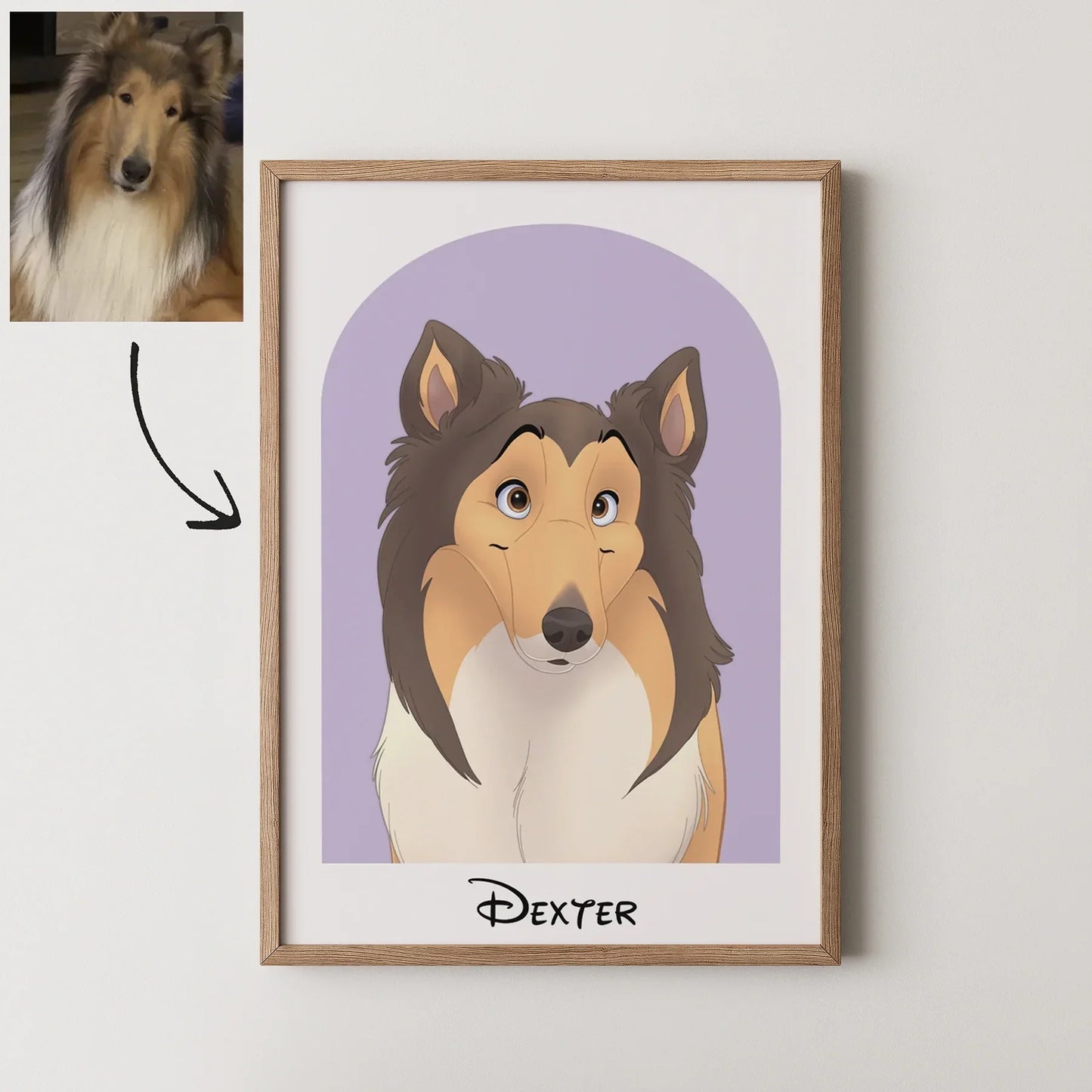 Arch Disney Pet Portrait