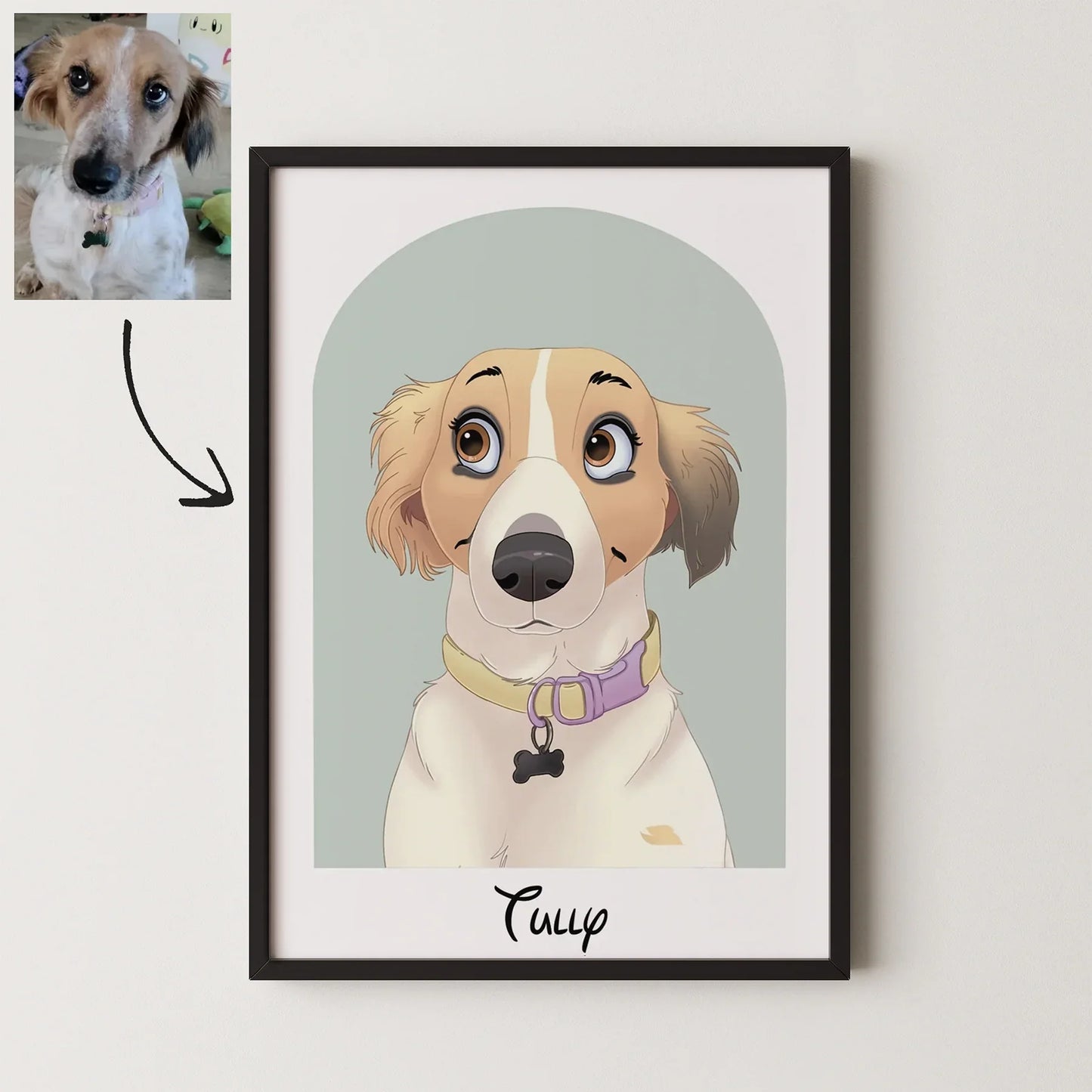 Arch Disney Pet Portrait