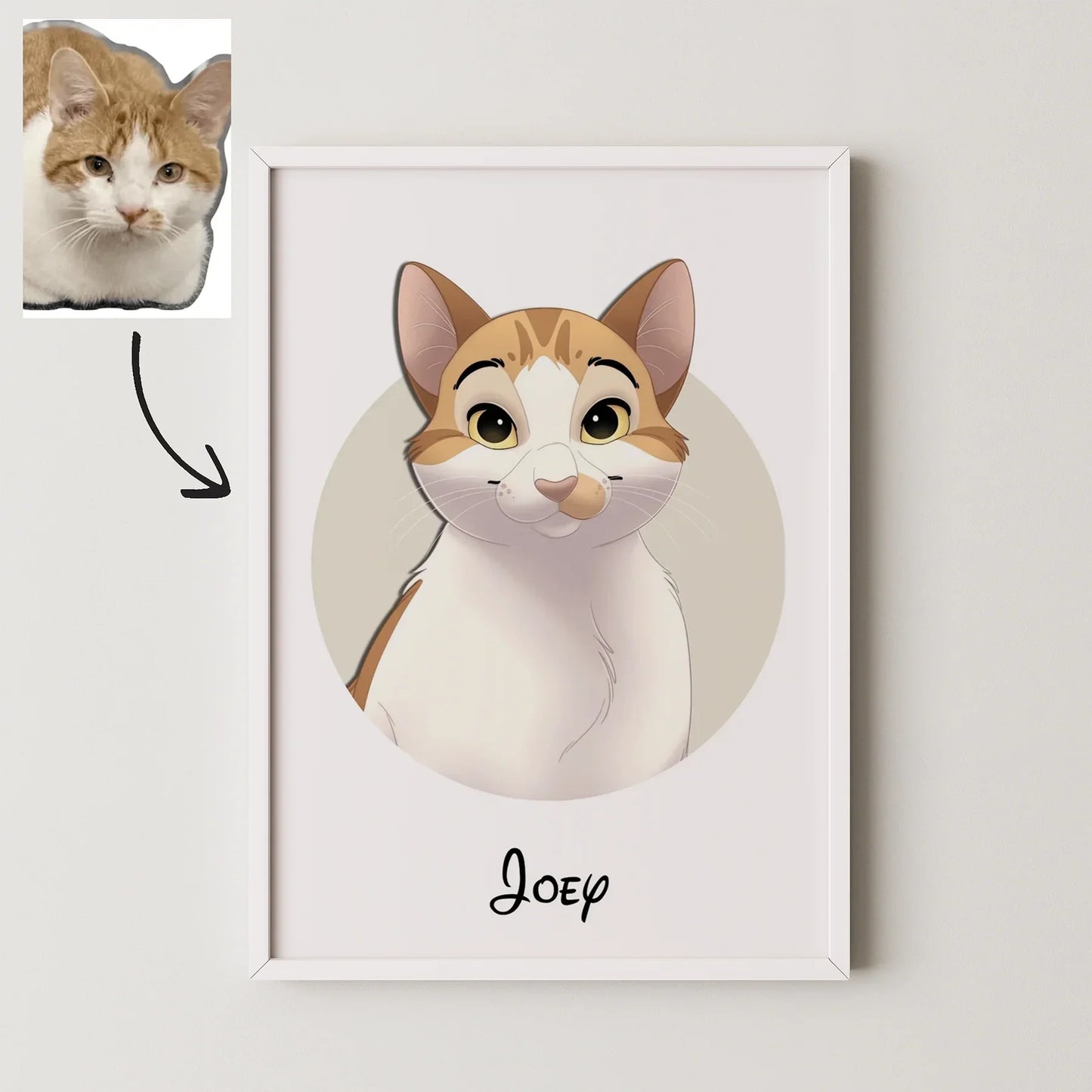 Circle Disney Pet Portrait