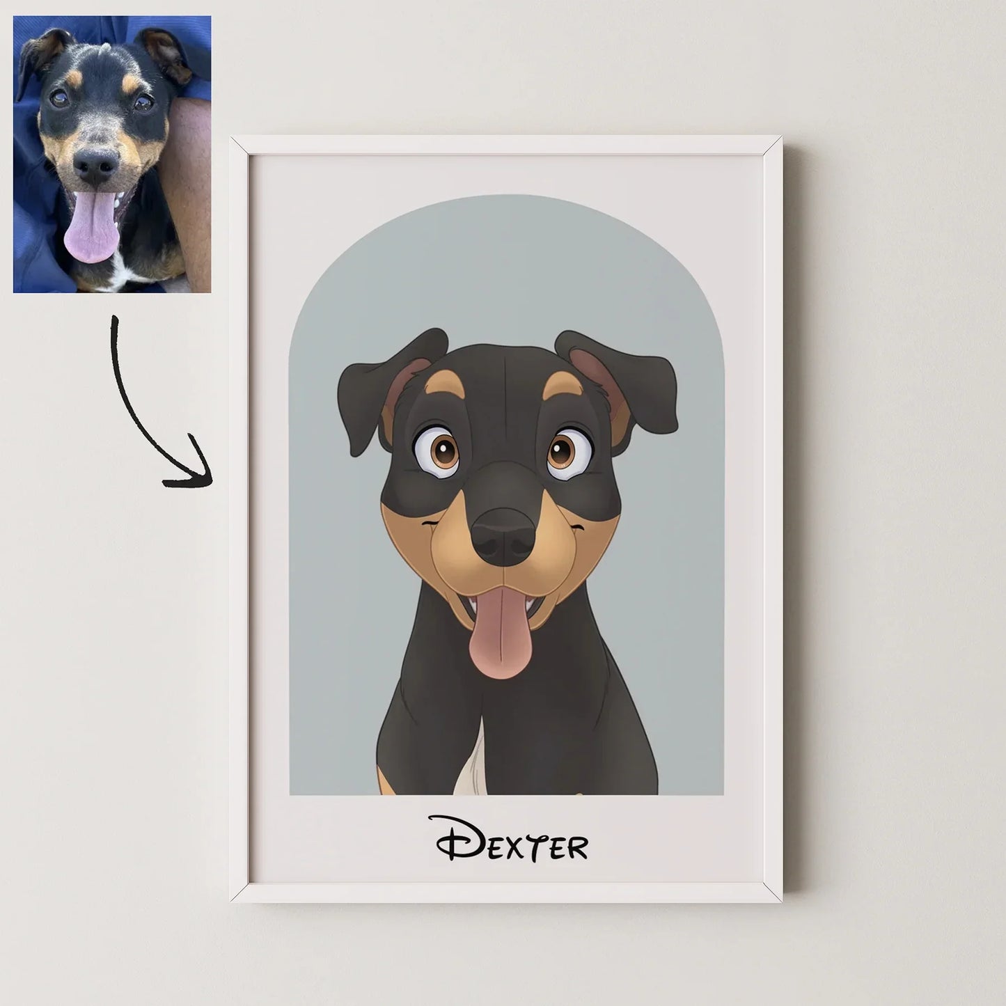 Arch Disney Pet Portrait