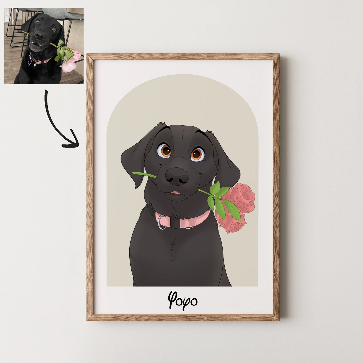 Arch Disney Pet Portrait