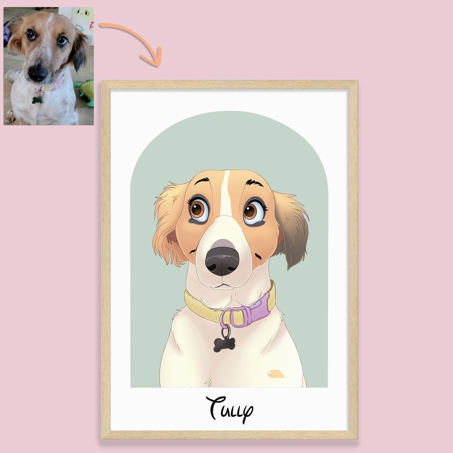 Arch Disney Pet Portrait