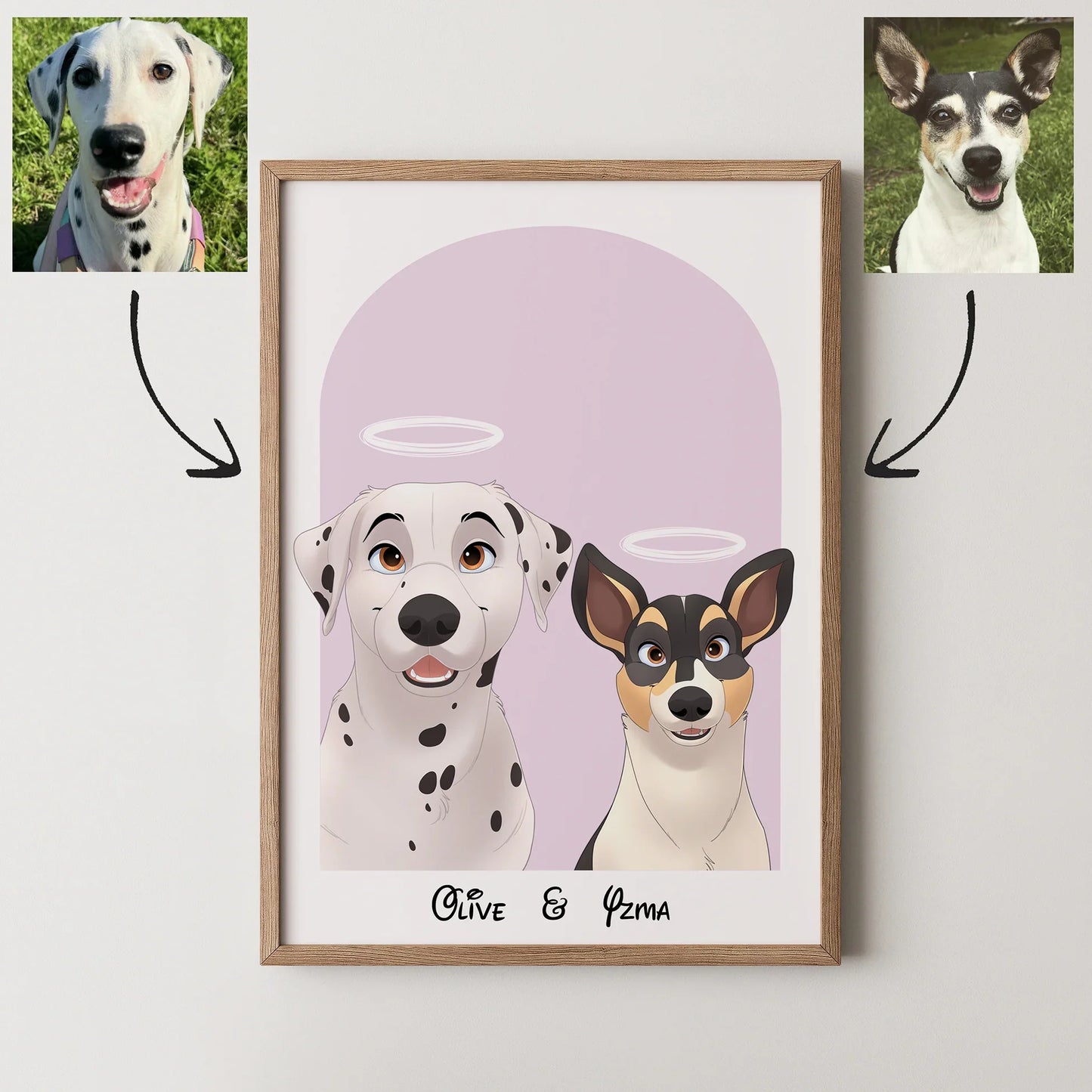 Arch Disney Pet Portrait
