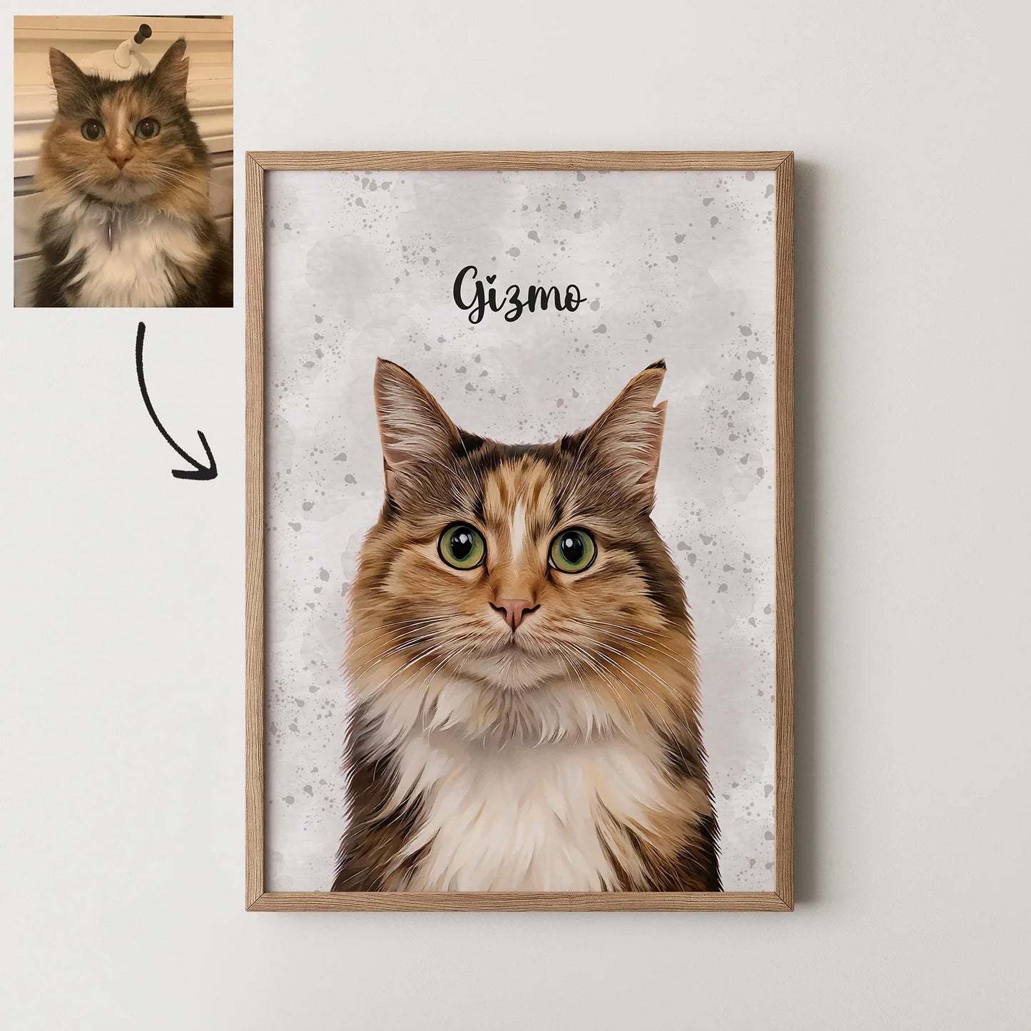 Watercolour Pet Portrait