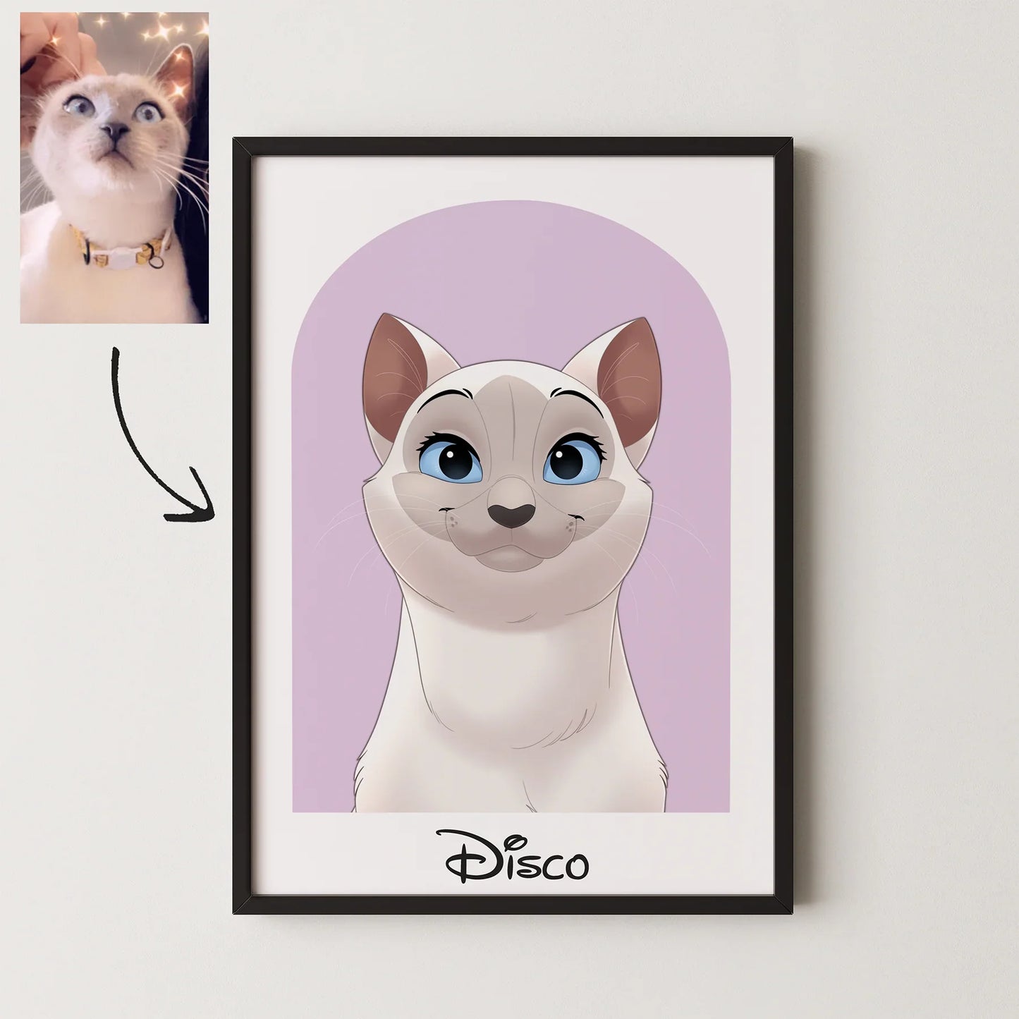 Arch Disney Pet Portrait