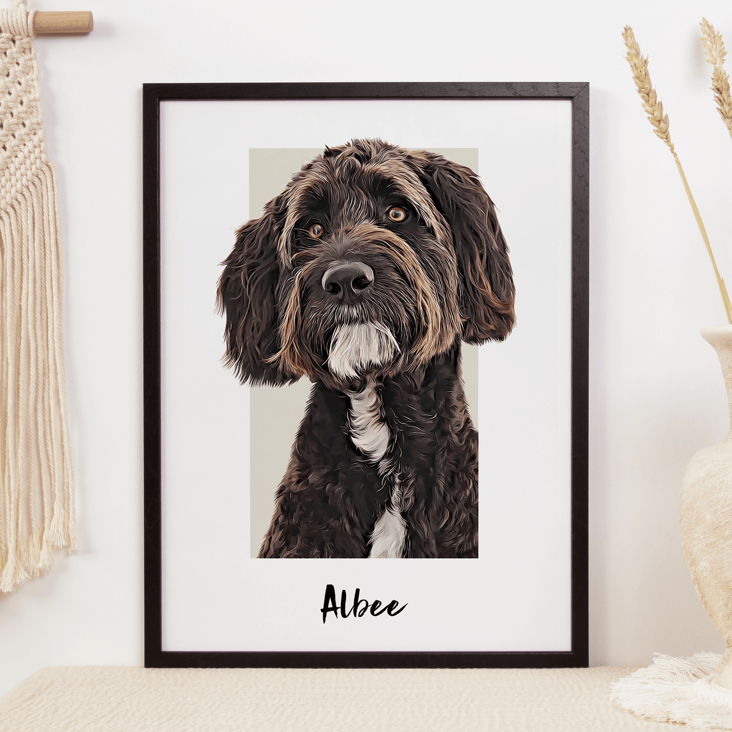 Box Pet Portrait - Pets Into Art
