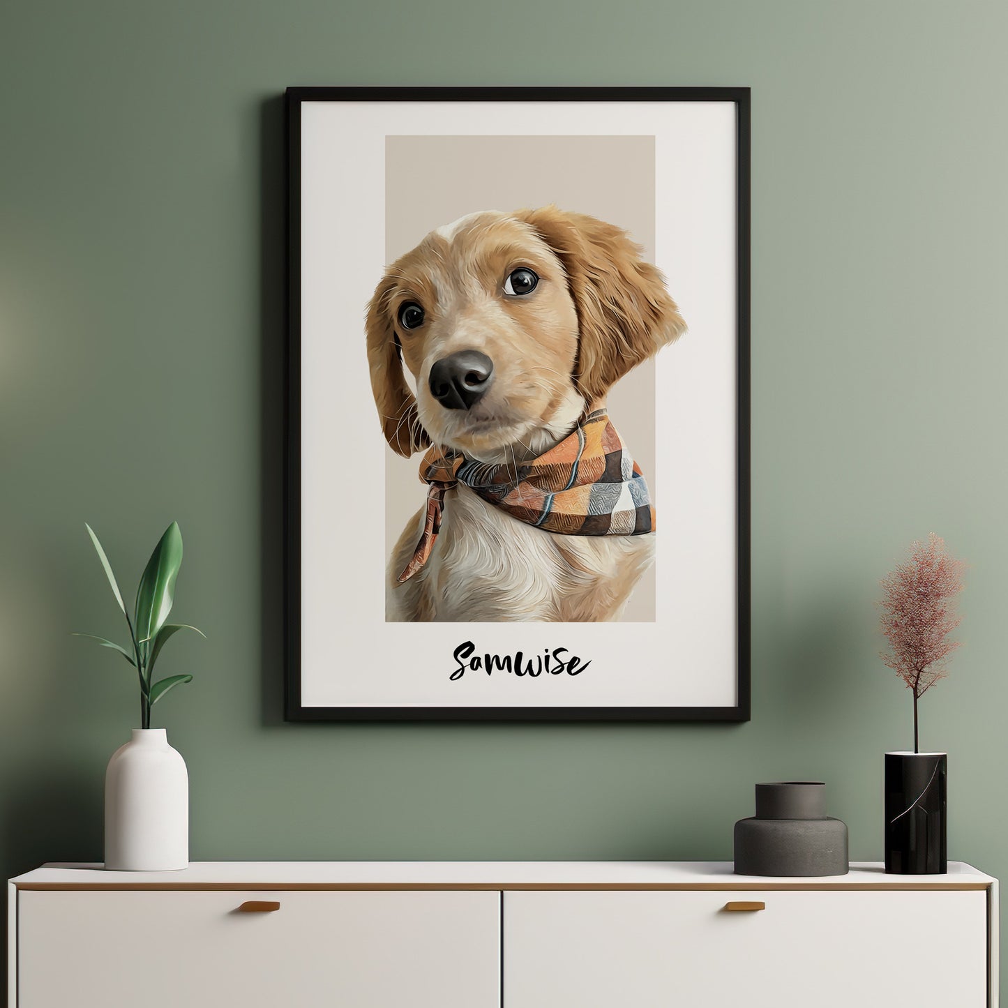 Box Pet Portrait