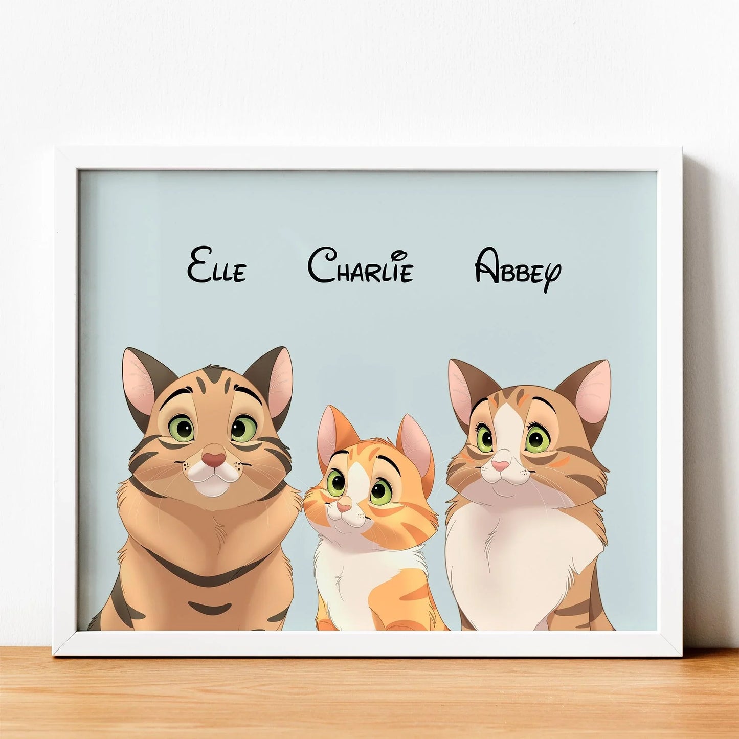 Disney Pet Portrait - Pets Into Art - Custom Dog and Cat Artworks Australia