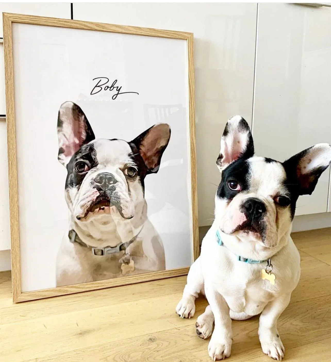 Realistic Pet Portrait - Pets Into Art - Custom Dog and Cat Artworks Australia