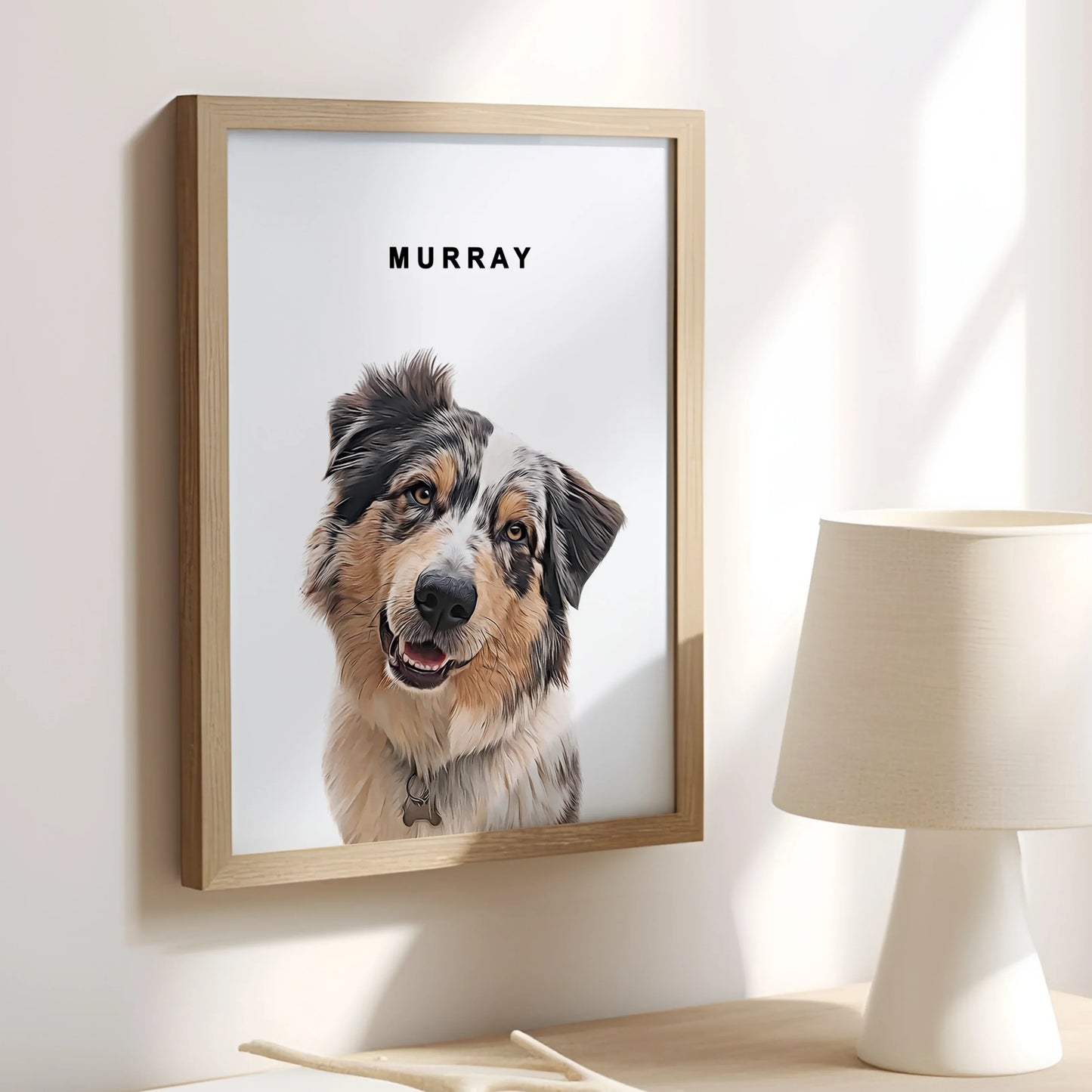 Realistic Pet Portrait - Pets Into Art - Custom Dog and Cat Artworks Australia