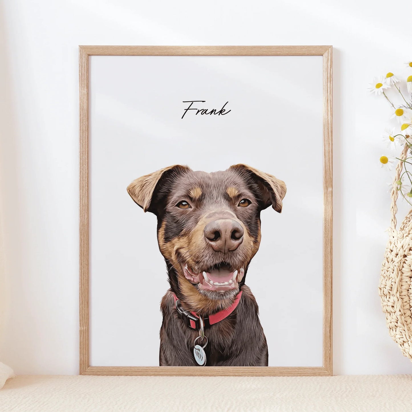 Realistic Pet Portrait - Pets Into Art - Custom Dog and Cat Artworks Australia