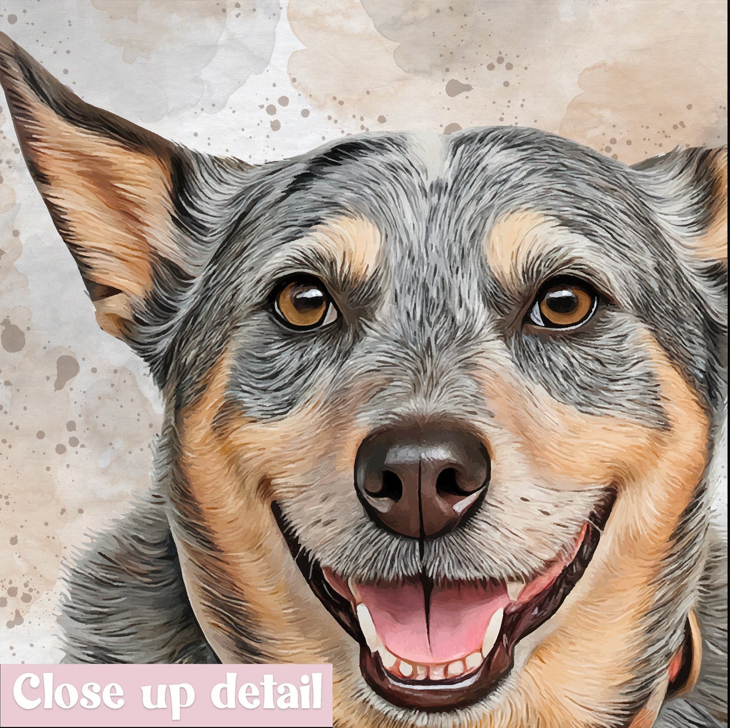Watercolour Pet Portrait