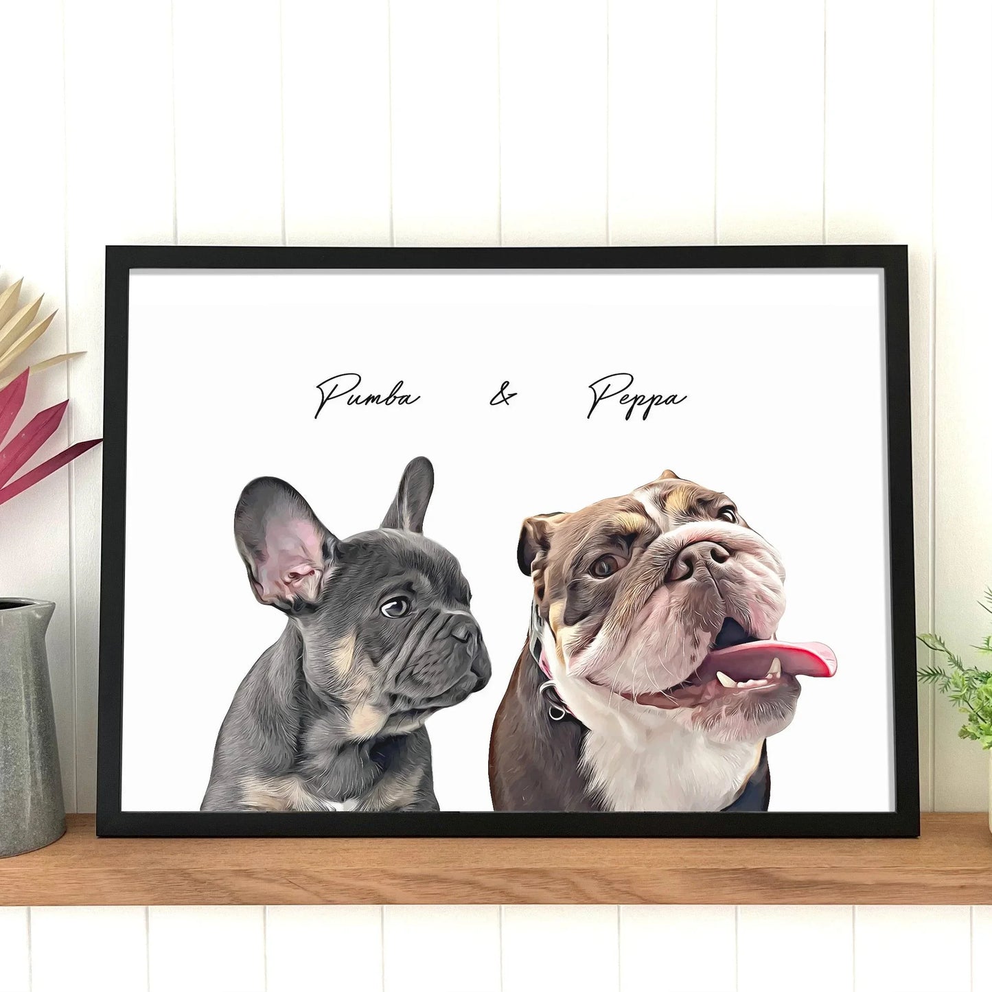 Realistic Pet Portrait - Pets Into Art - Custom Dog and Cat Artworks Australia