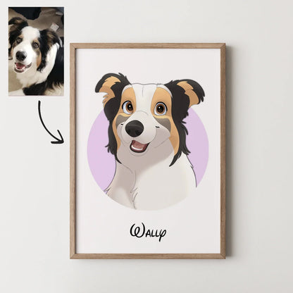 Circle Disney Pet Portrait