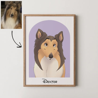 Arch Disney Pet Portrait