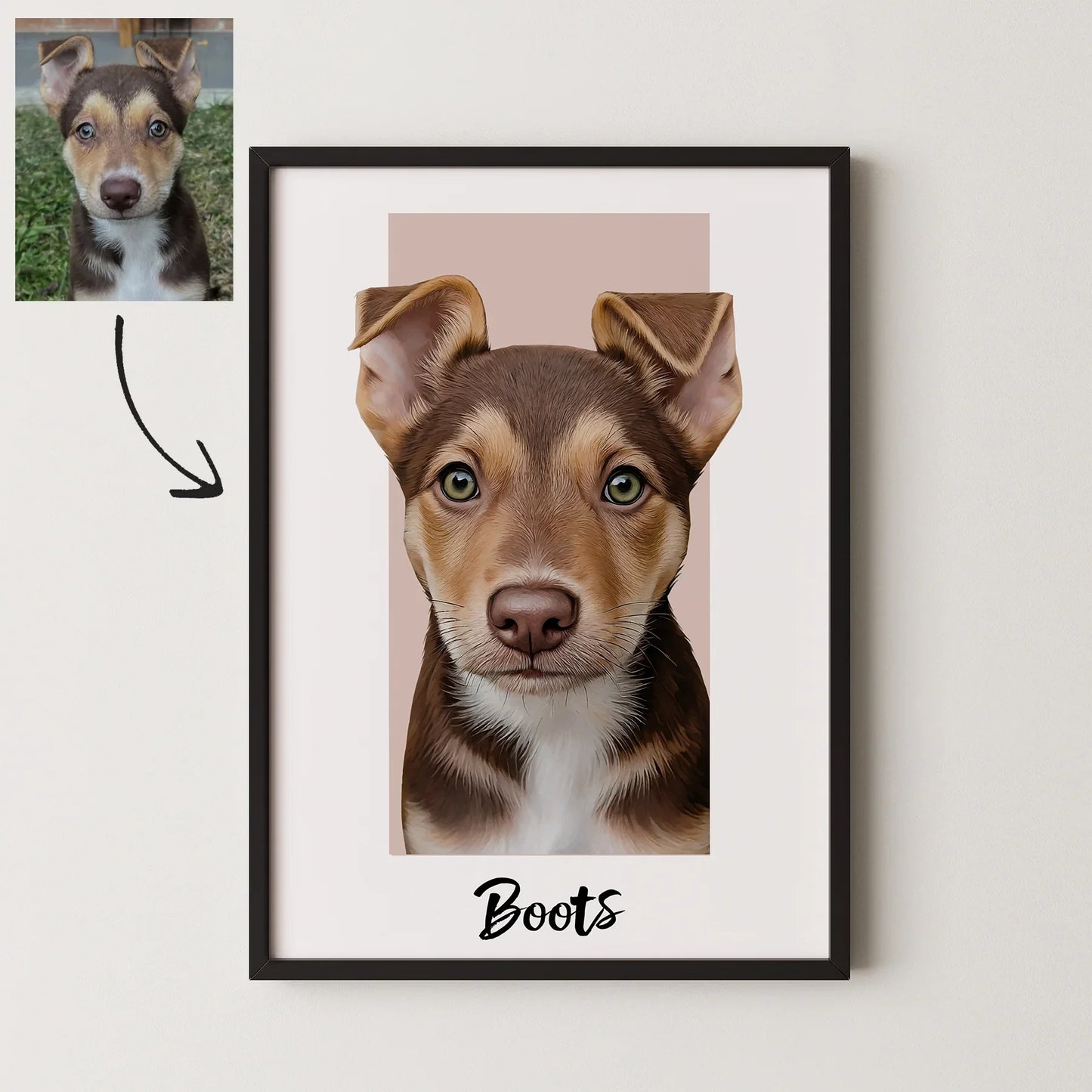Box Pet Portrait