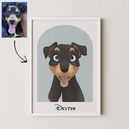 Arch Disney Pet Portrait