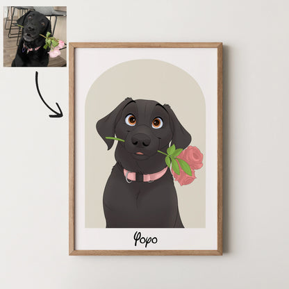 Arch Disney Pet Portrait