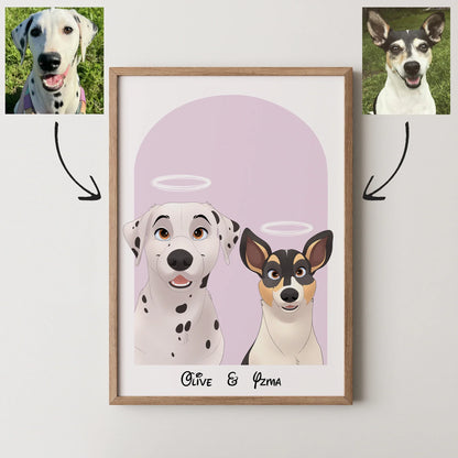Arch Disney Pet Portrait