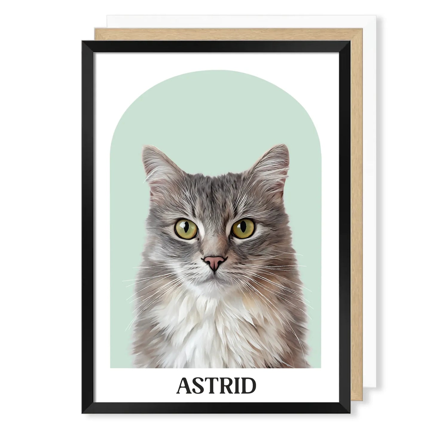 Arch Realistic Pet Portrait