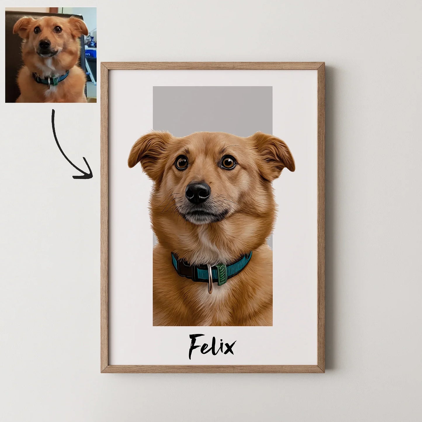 Box Pet Portrait