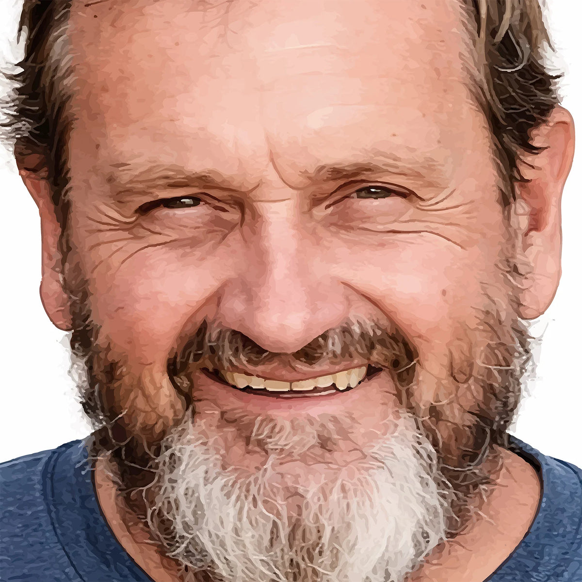 Example Person Picture Realistic Person Portrait Australia | Printed & Framed | Pets Into Art
