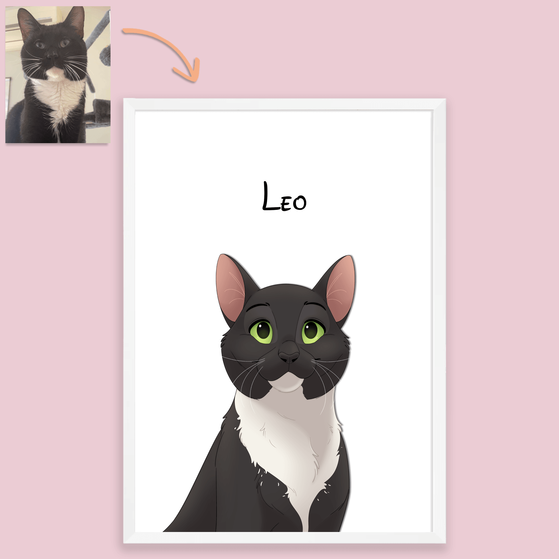 Disney Pet Portrait - Pets Into Art