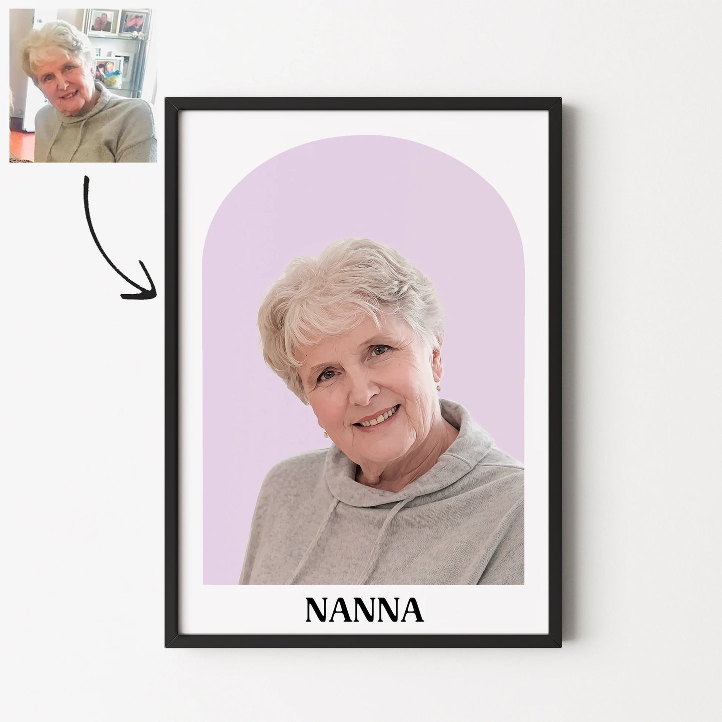 Arch Realistic Person Portrait (Up to 2 People)