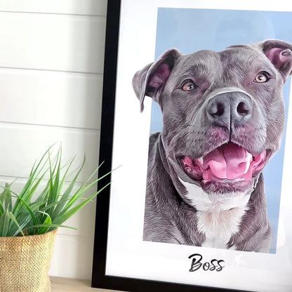 Box Pet Portrait
