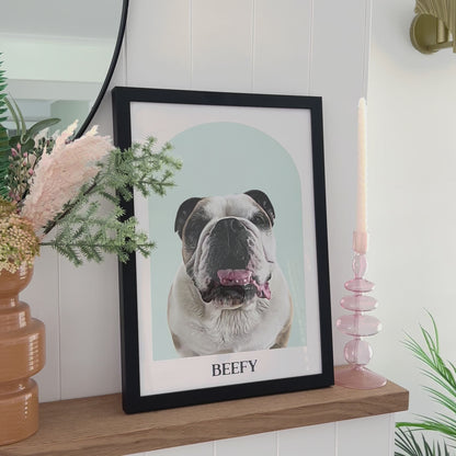 Arch Realistic Pet Portrait