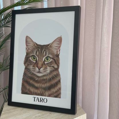 Arch Realistic Pet Portrait
