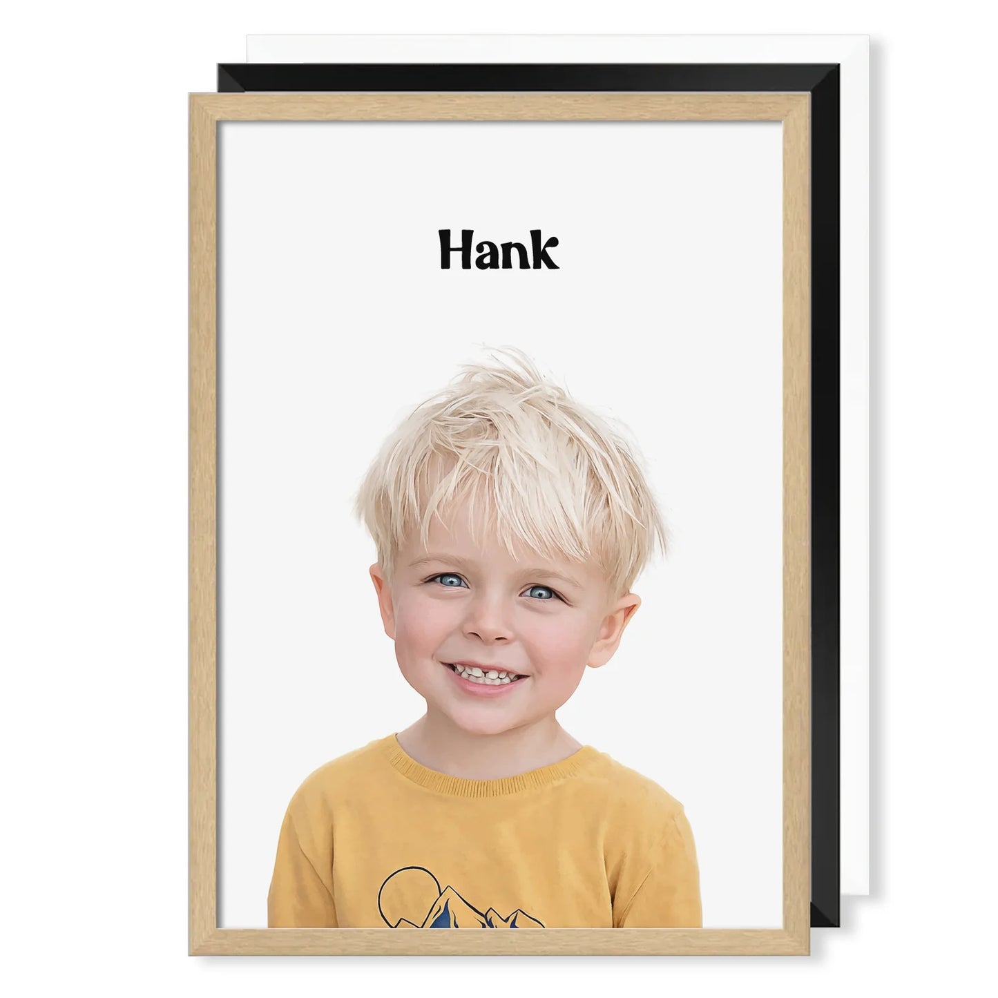 Realistic Custom Portrait (Up to 4 People)