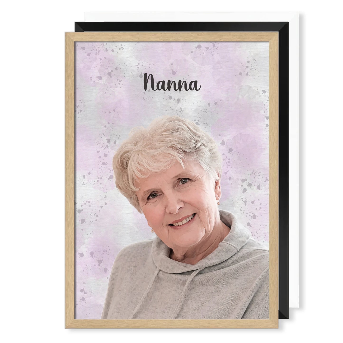 Watercolour Person Portrait (Up to 4 People)