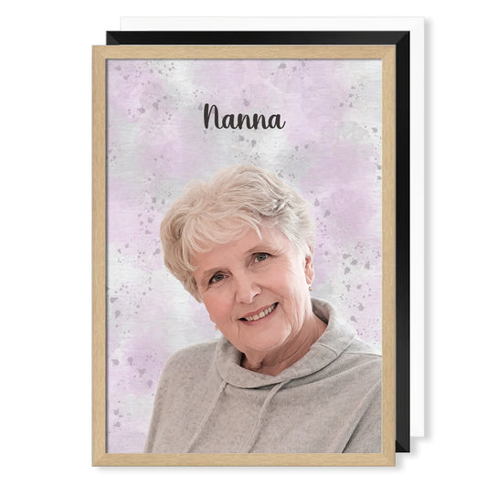 Watercolour Custom Portrait (Up to 4 People)