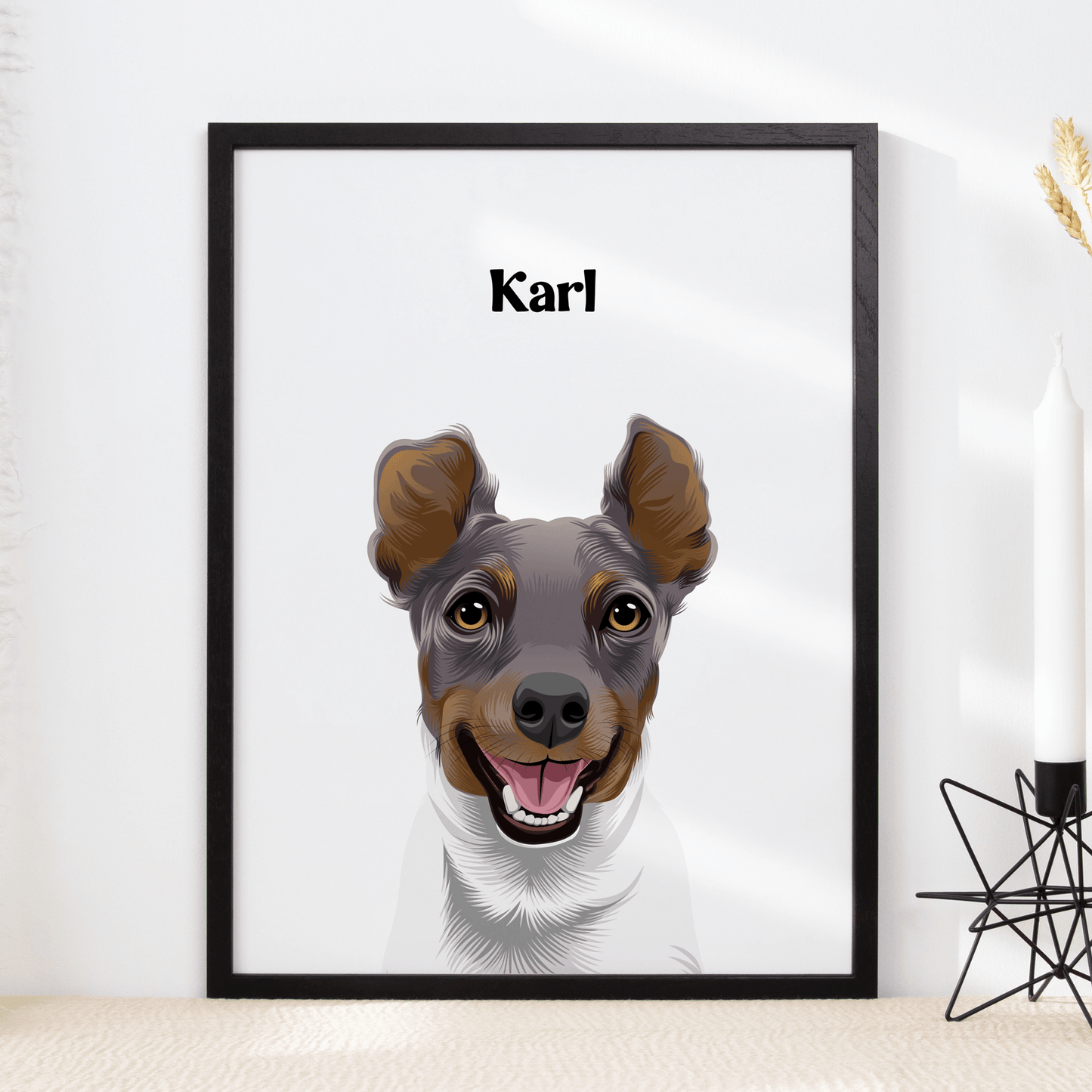 Vector Pet Portrait - Pets Into Art