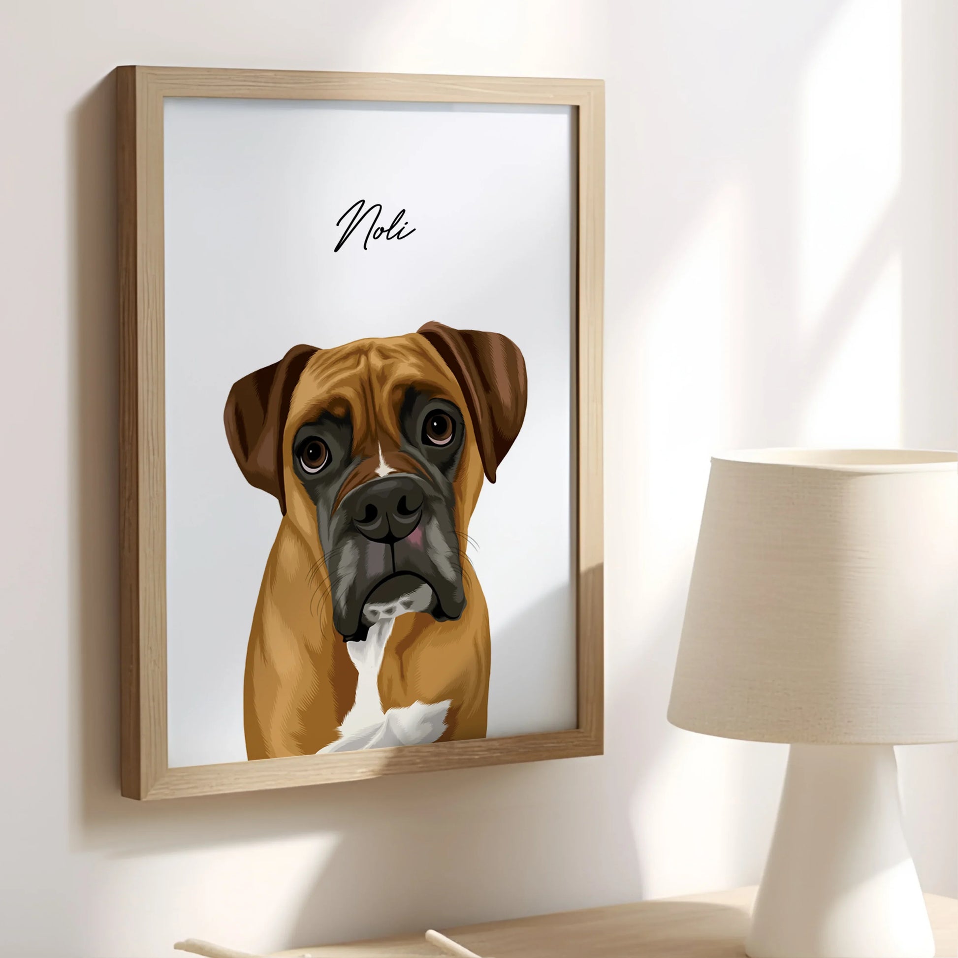 Vector Pet Portrait - Pets Into Art - Custom Dog and Cat Artworks Australia