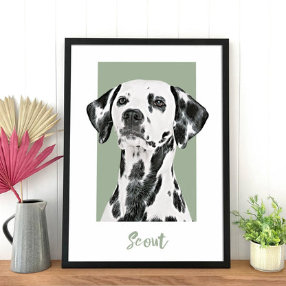 Box Pet Portrait - Pets Into Art - Custom Dog and Cat Artworks Australia