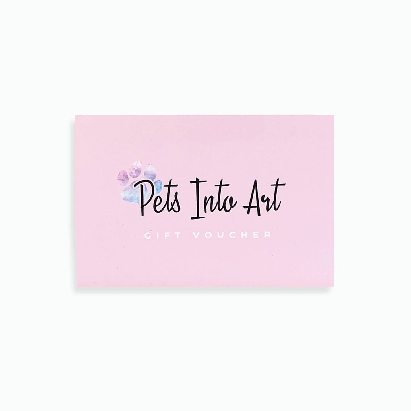 Gift Voucher - Pets Into Art - Custom Dog and Cat Artworks Australia