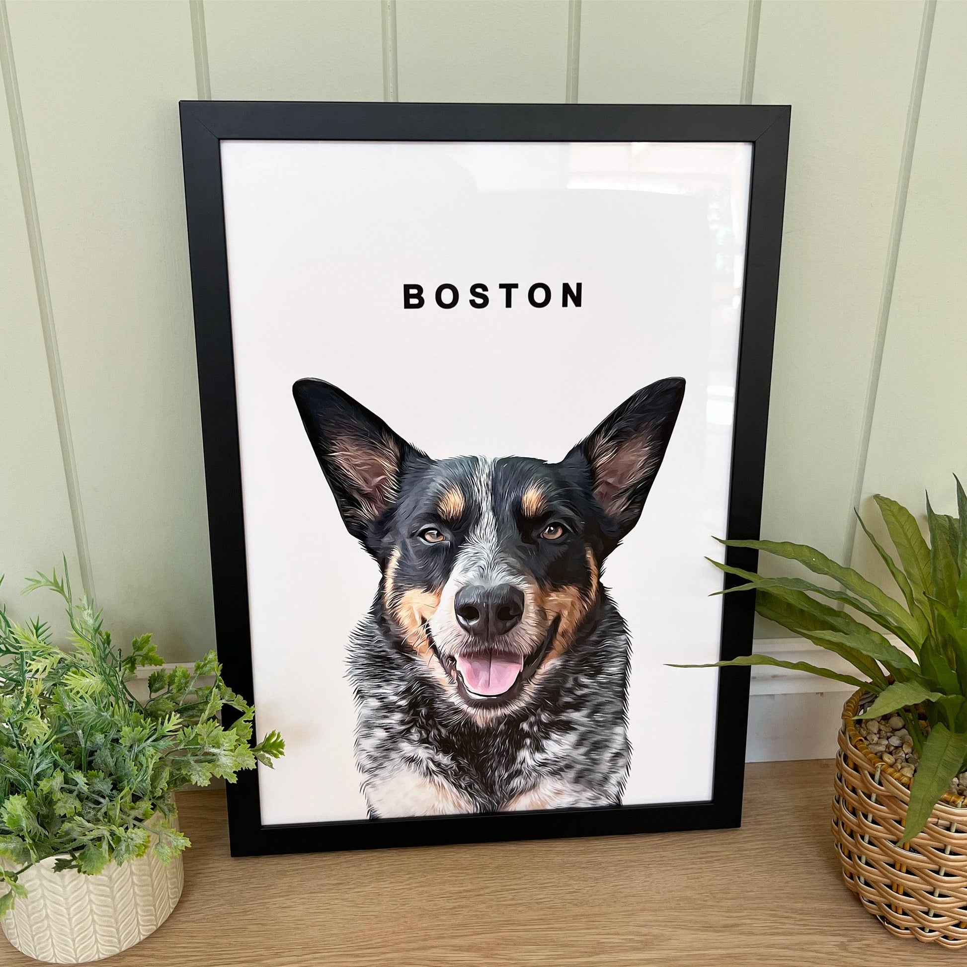 Realistic Pet Portrait - Pets Into Art