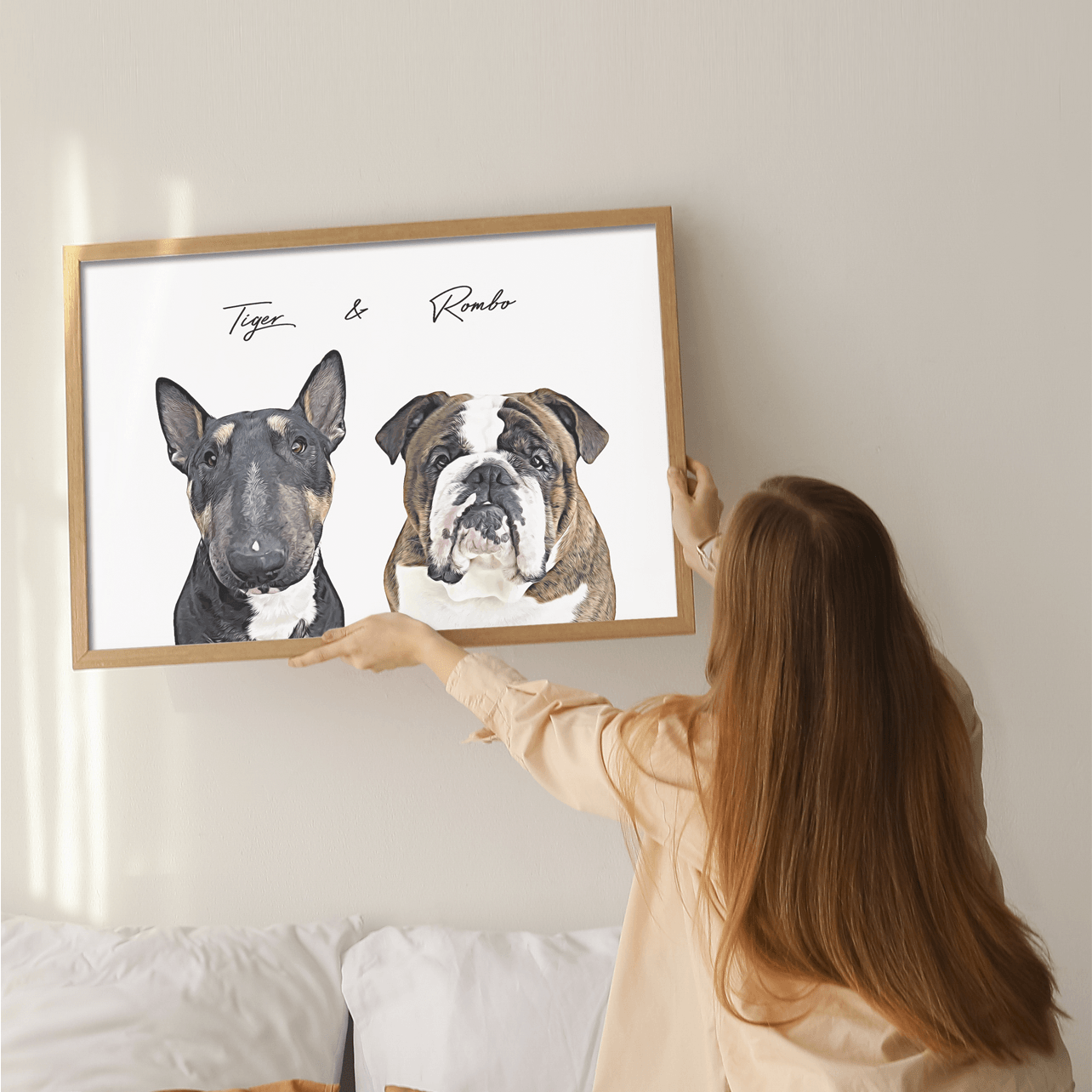Realistic Pet Portrait - Pets Into Art