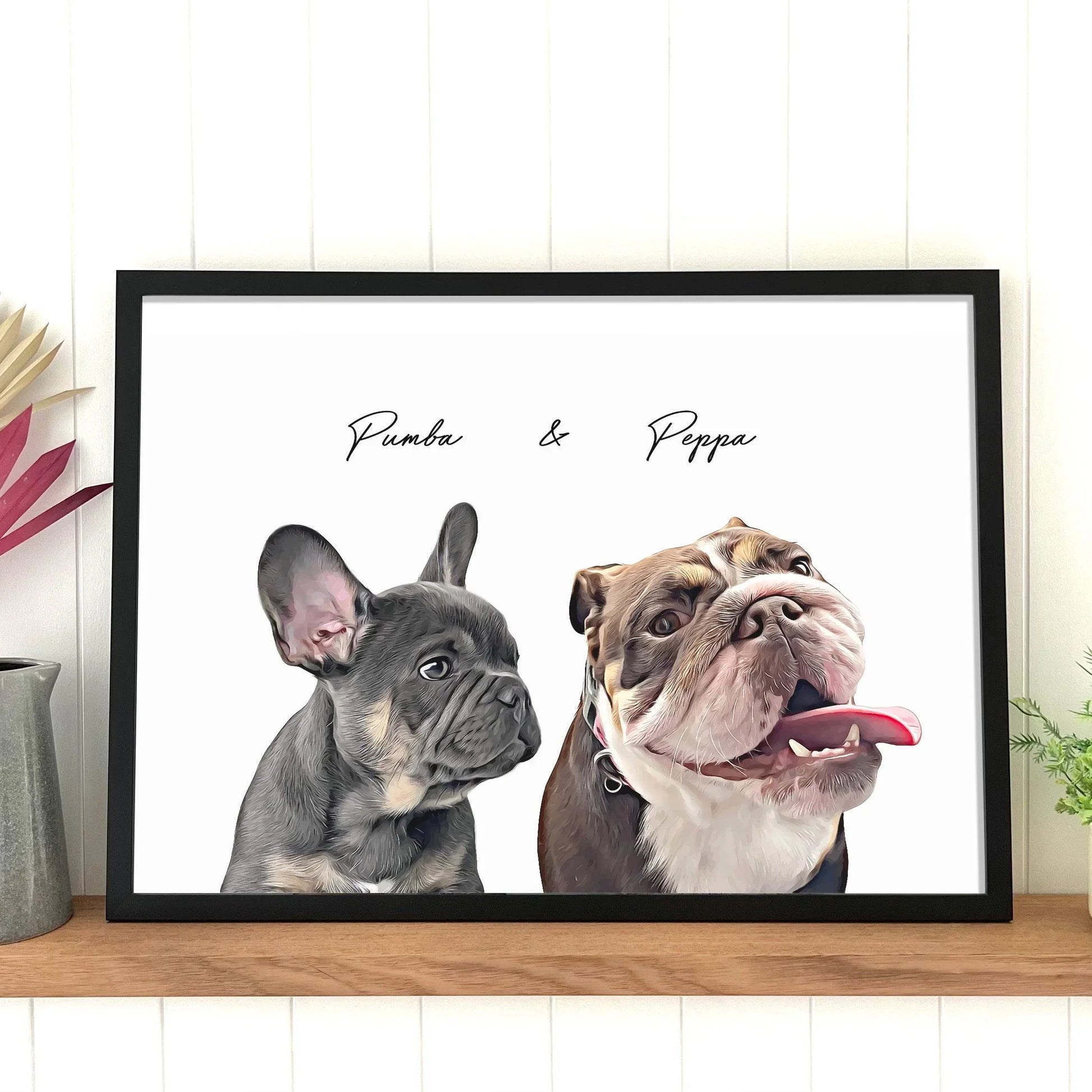 Realistic Pet Portrait - Pets Into Art - Custom Dog and Cat Artworks Australia